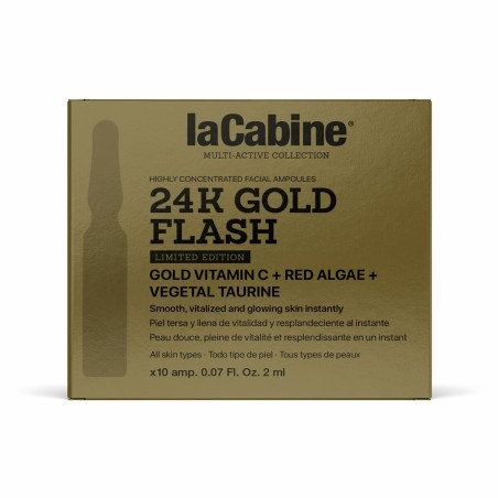 Ampoules laCabine 24K GOLD FLASH 2 ml 10 Unités