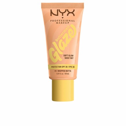 Protezione Solare Colorata NYX BUTTERMELT GLAZE Nº 01-Whipped Butta S