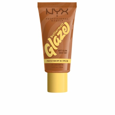 Protezione Solare Colorata NYX BUTTERMELT GLAZE Nº 05-Chai Butta Spf
