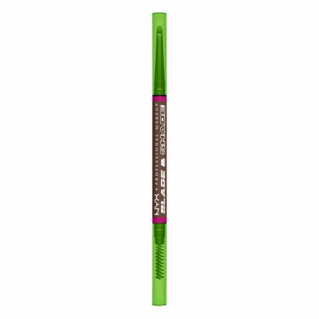 Matita per Sopracciglia NYX BLADE & SHADE NANO Nº 09-Brunette