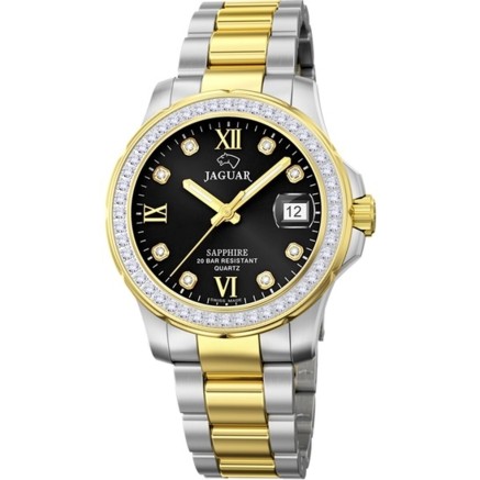 Horloge Heren Jaguar J893/4 Zwart