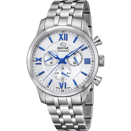 Horloge Heren Jaguar J963/1 Zilverkleurig