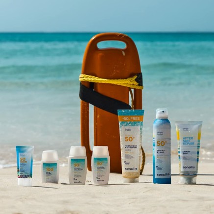 Sun Block Sensilis MOISTURIZING & REFRESHING Spf 50+ 250 ml 2