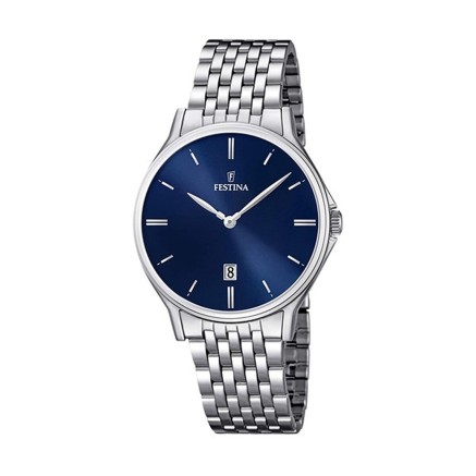Orologio Uomo Festina F16744/3 Argentato