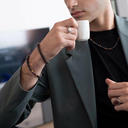 Bracelet Homme Albert M. WSOX00477.AZZ 2