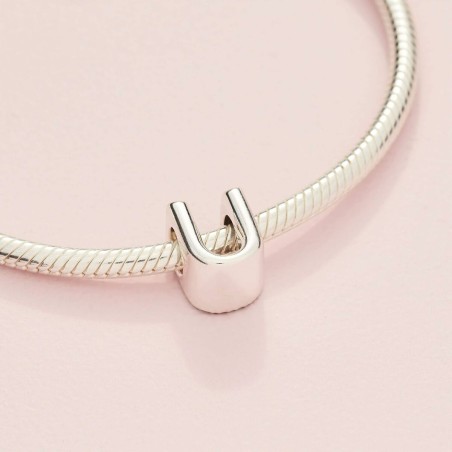 Sieraad Dames Pandora LETTER T SILVER Zilverkleurig