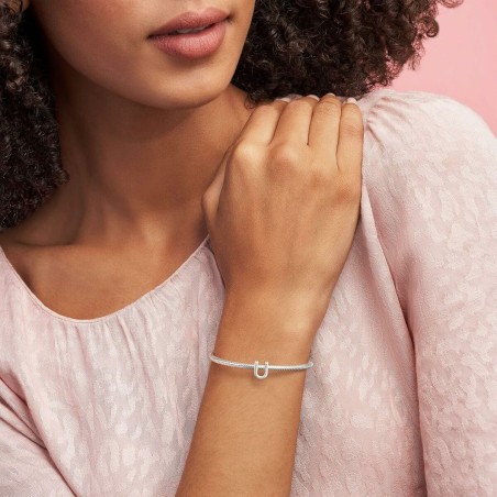 Sieraad Dames Pandora LETTER T SILVER Zilverkleurig