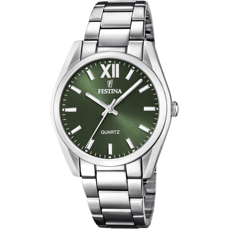Horloge Heren Festina F20622/4 Groen Zilverkleurig