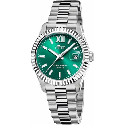Orologio Uomo Lotus 18930/4 Verde Argentato