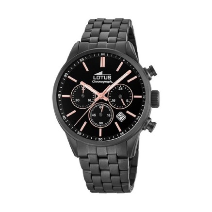 Orologio Uomo Lotus 18668/2 Nero