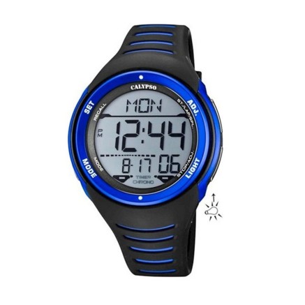 Horloge Heren Calypso K5807/4 Zwart Grijs