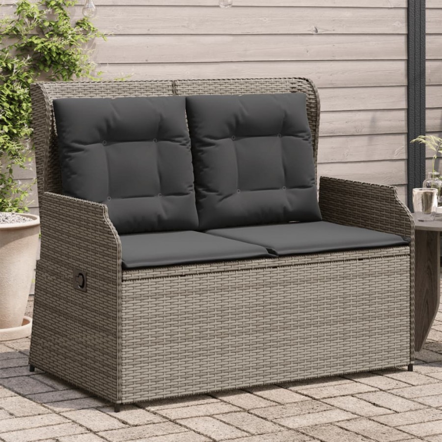 Banc inclinable de jardin avec...