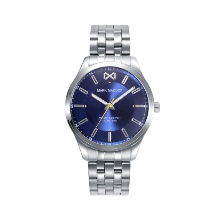 Horloge Heren Mark Maddox HM0142-37 Zilverkleurig