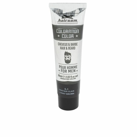 Tintura Permanente Hairgum COLORATION Castano Chiaro Nº 5.1 60 g