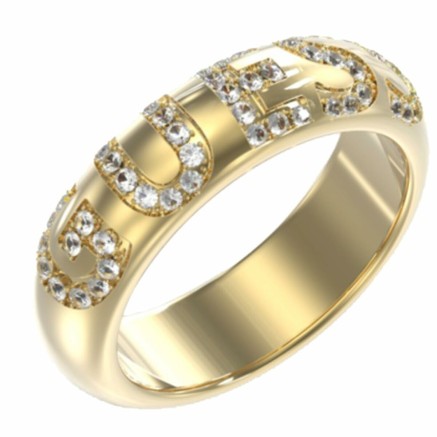 Anillo Mujer Guess JUBR03182JWYG54 14