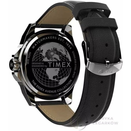 Orologio Uomo Timex ESSEX AVENUE Nero (Ø 44 mm)