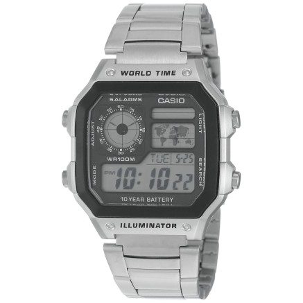Orologio Uomo Casio ILLUMINATOR WORLDTIME
