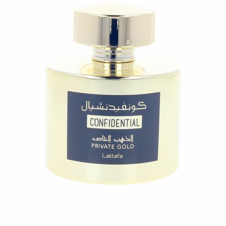Profumo Unisex Lattafa CONFIDENTIAL PRIVATE GOLD