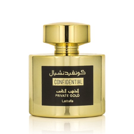 Profumo Unisex Lattafa CONFIDENTIAL PRIVATE GOLD