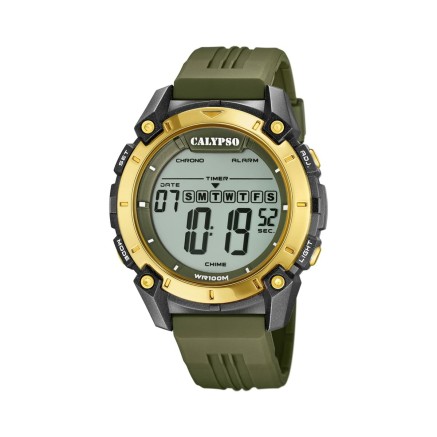 Horloge Heren Calypso K5814/1 Groen
