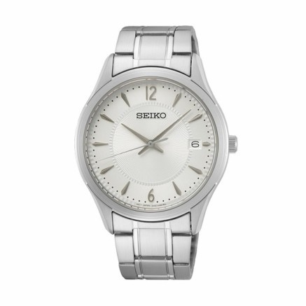Montre Homme Seiko SUR417P1 Gris Argenté (Gris) (Argenté)