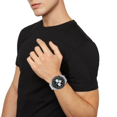 Horloge Heren Breil TW1924 Zwart Zilverkleurig (Ø 44 mm)
