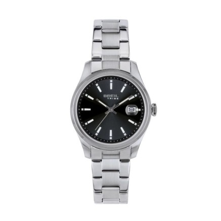 Reloj Unisex Breil EW0651 Negro Plateado (Ø 36 mm)
