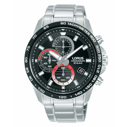 Orologio Uomo Lorus RM357JX9 Nero Argentato