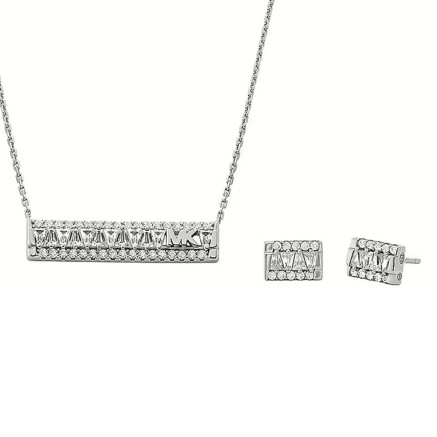 Ketting met bijpassende oorbellen voor vrouwen Michael Kors MKC1688SET