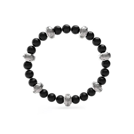 Men's Bracelet Guess JUMB04057JWSTBKT-U Black