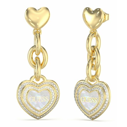 Ladies' Earrings Guess JUBE04024JWYGWHT-U 2