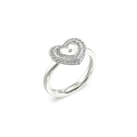 Ladies' Ring Guess JUBR04034JWRH52 Silver