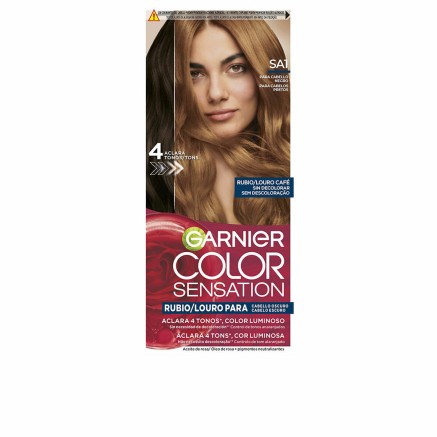 Tintura Permanente Garnier COLOR SENSATION Louro Café (5 Unità)
