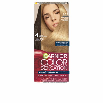 Tintura Permanente Garnier COLOR SENSATION Louro Miel (5 Unità)