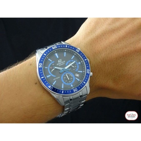 Orologio Uomo Casio EFR-552D-2AVUEF Argentato (Ø 47 mm)
