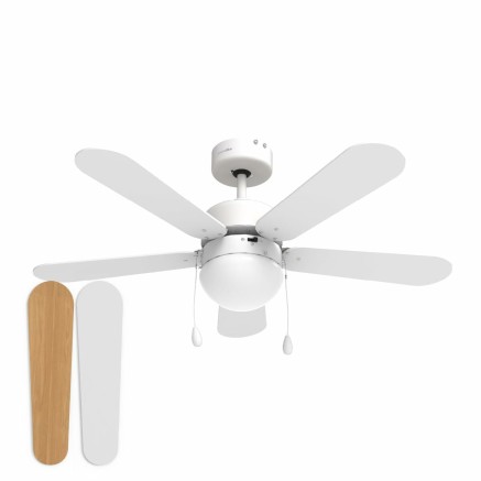 Deckenventilator Universal Blue 2015-UVT1355-23 Weiß 50 W