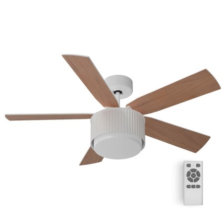 Ventilateur de Plafond Universal Blue 2009-UVT1349-23 Blanc Bois 35 W