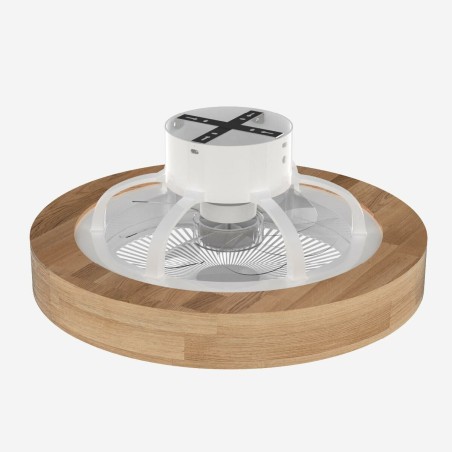 Deckenventilator Universal Blue 2001-UVT1343 Weiß Holz 70 W