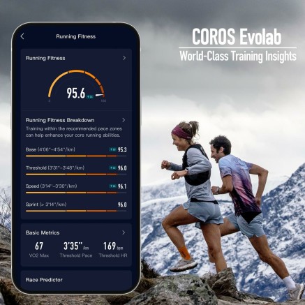 Smartwatch Coros WAPX2-PNK Zwart Roze 1,2" 2