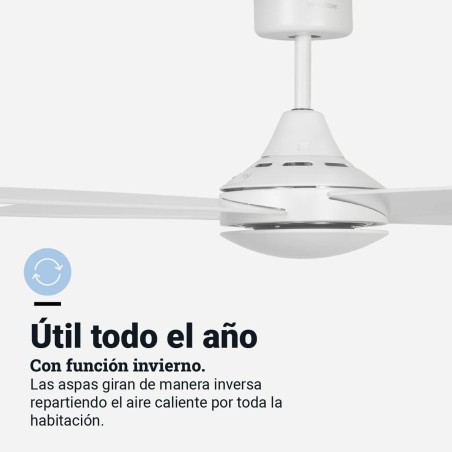 Ventilateur de Plafond Universal Blue 2013-UVT1353 Blanc 55 W