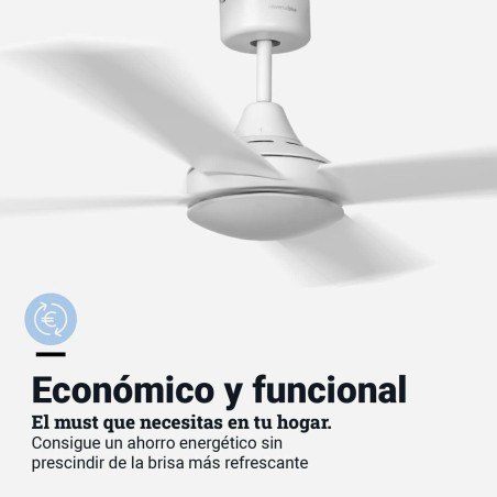 Ventilateur de Plafond Universal Blue 2013-UVT1353 Blanc 55 W