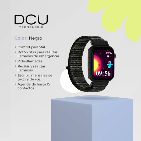 Smartwatch DCU 34159050 Schwarz
