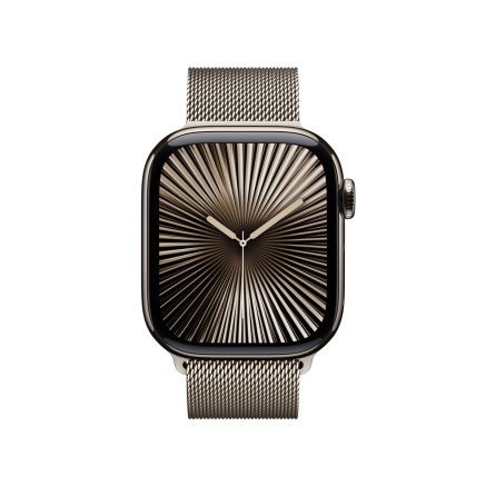 Men's Watch Apple MWXF3QL/A Titanium Steel 2