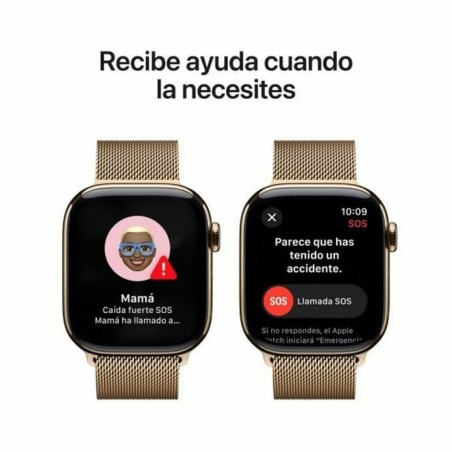 Orologio Uomo Apple MX083QL/A Dorato
