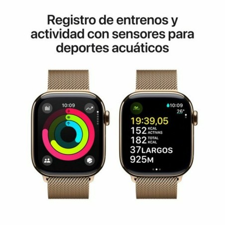 Orologio Uomo Apple MX083QL/A Dorato