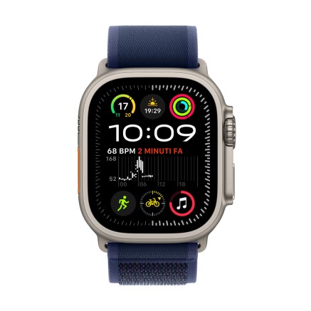 Montre intelligente Apple Watch Ultra2 1,92" Bleu Titane 49 mm 2