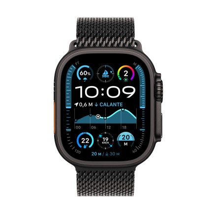 Orologio Uomo Apple MX4W3TY/A Nero 2