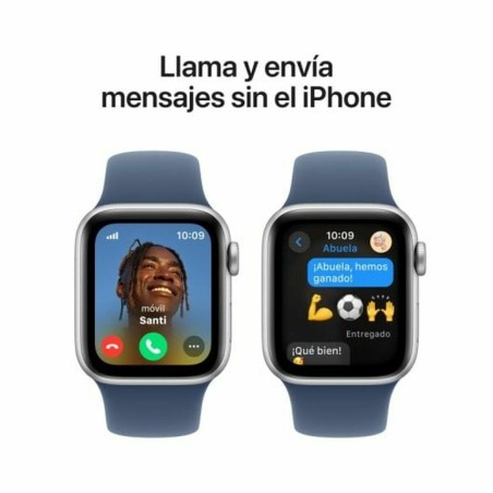 Orologio Uomo Apple MXGF3QL/A Azzurro Argentato