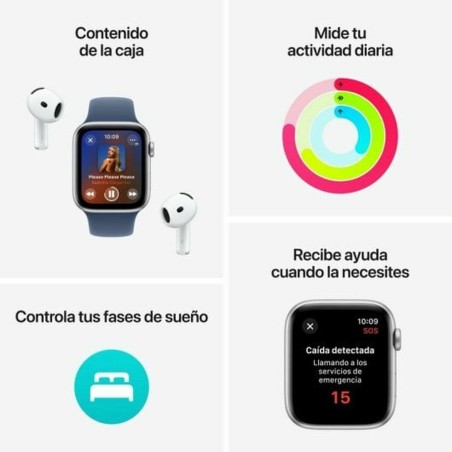 Montre Homme Apple MXGJ3QL/A Beige