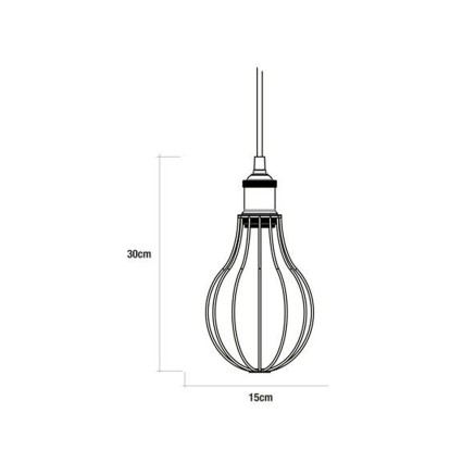 Deckenlampe EDM 32104 60 W 2